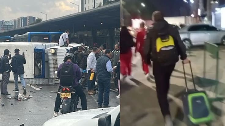 ¿Qué pasó con la atención del accidente en la Av. El Dorado? Denuncian más de 4 horas de trancón