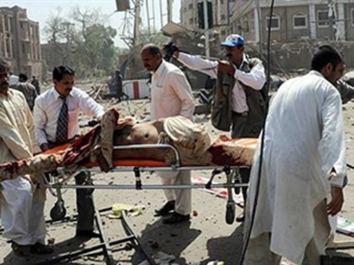 Al menos 41 muertos y 45 heridos en otro atentado suicida en Pakistán