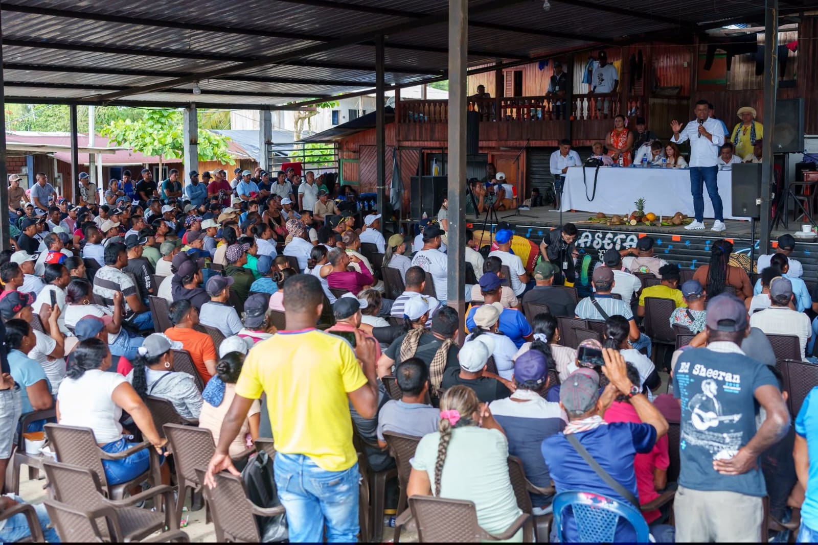 Asamblea en Alto Mira y Frontera- Foto: Gobernación de Nariño