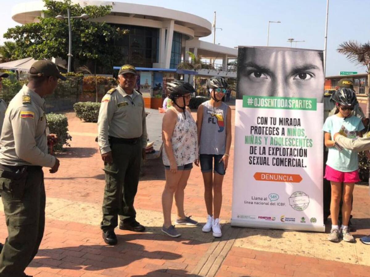 Policía Metropolitana en contra de la explotación sexual infantil