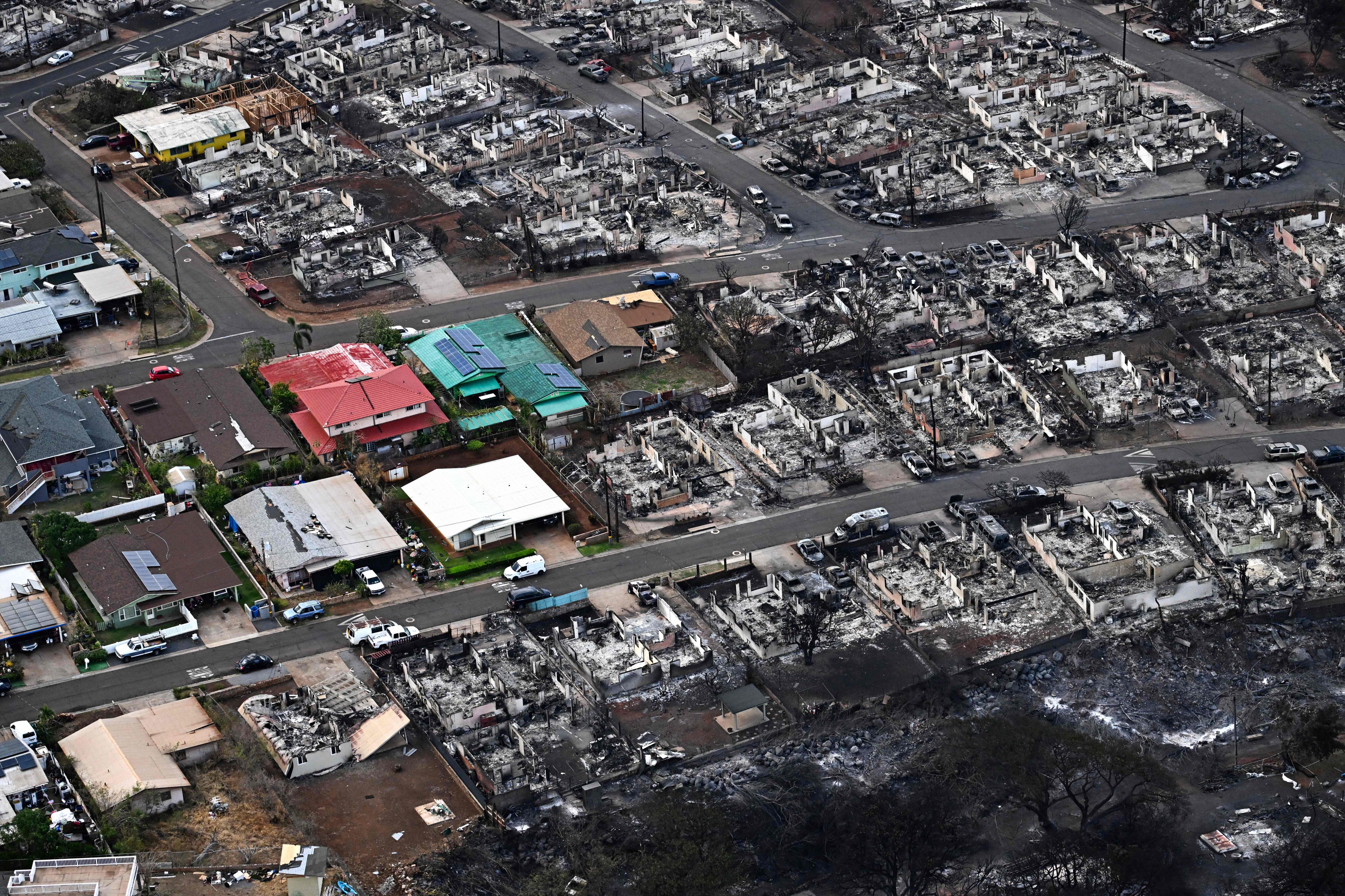 Efectos de los incendios en Hawái. 
(Foto:    PATRICK T. FALLON/AFP via Getty Images)