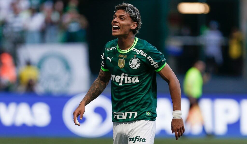 Richard Ríos, futbolista del Palmeiras de Brasil (Photo by Ricardo Moreira/Getty Images)