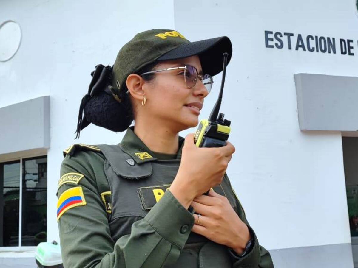 Carolina, la policía que vive con un proyectil en su cuerpo