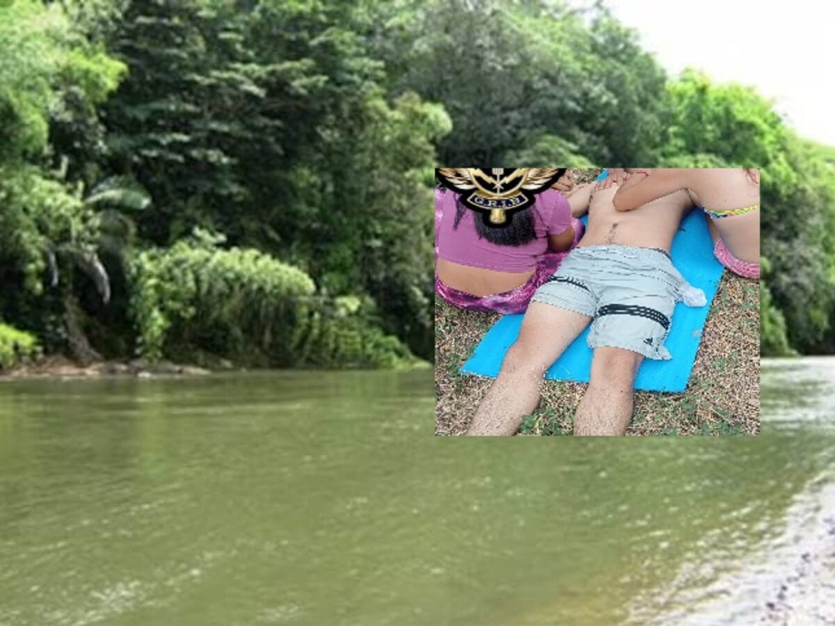 En tragedia terminó paseo familiar en el río La Vieja en el Quindío