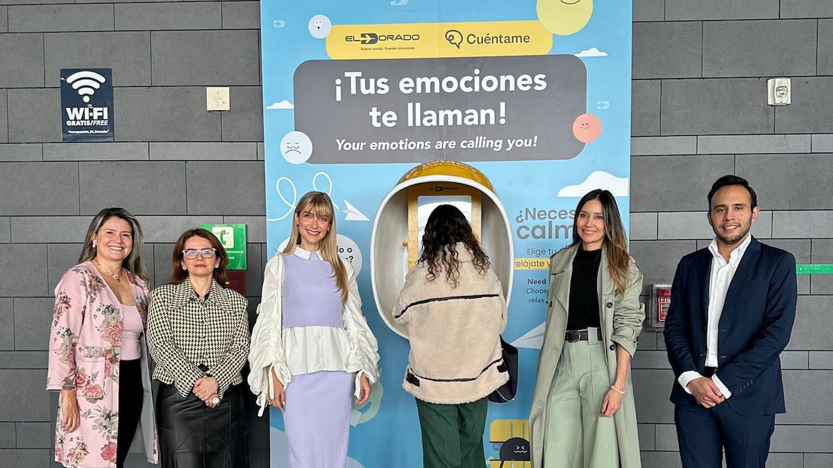 Aeropuerto El Dorado instaló nuevas cabinas de apoyo emocional para viajeros