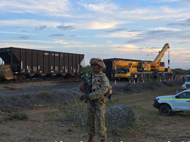 Ejército vigila línea férrea del Cerrejón tras nuevo atentado