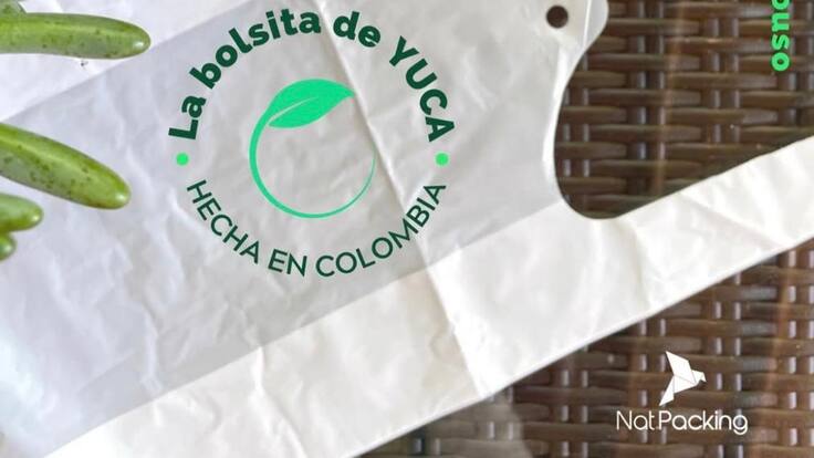 Bolsas de yuca, una iniciativa de Natpacking que impulsa la sostenibilidad ambiental y social