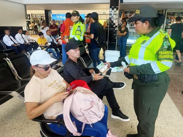 En Santa Marta 45 mil usuarios se movilizaron desde la Central de Transporte en este puente festivo/ Gobernación del Magdalena.