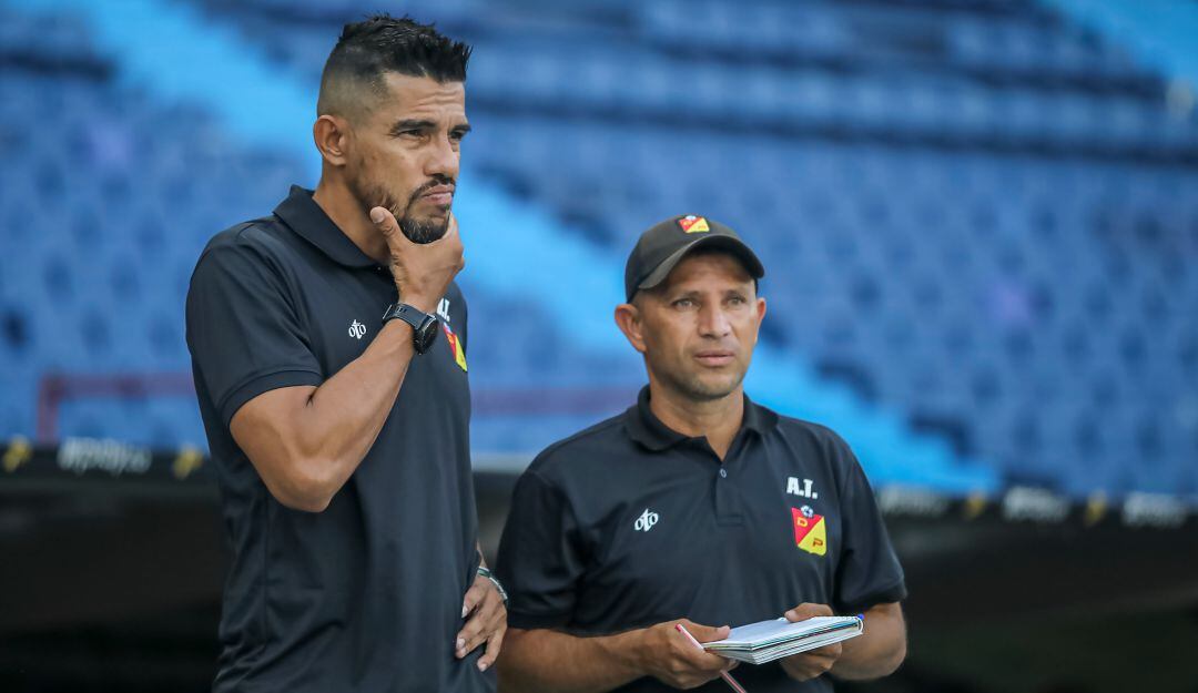 Alexis Márquez, entrenador del Deportivo Pereira