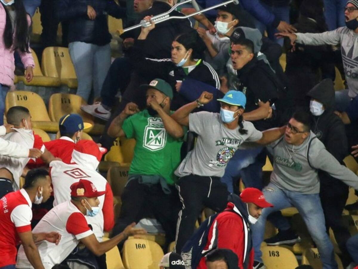 Dimayor decidió retomar el partido Santa Fe – Nacional tras disturbios: Distrito