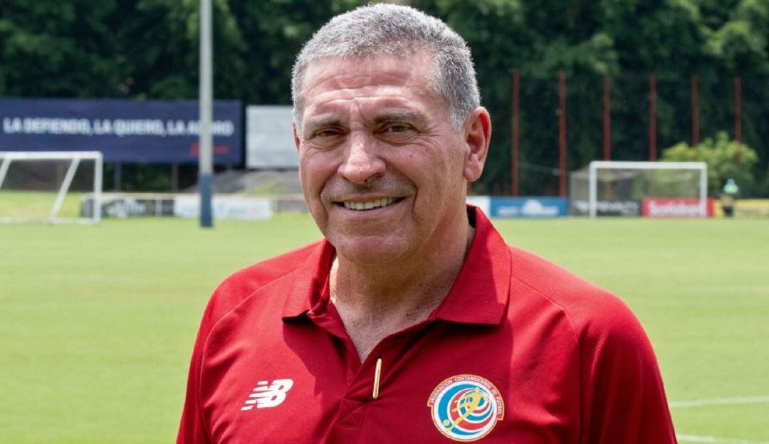 Luis Fernando Suárez, técnico de Costa Rica