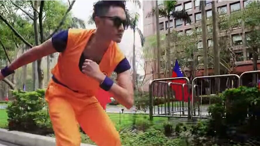 El super sayayin de China. Foto: Youtube