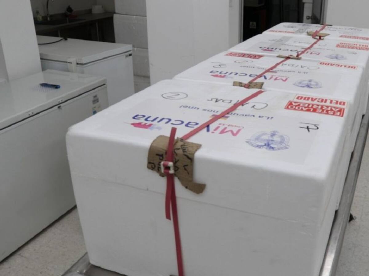 Territorial anuncia llegada constante de vacunas anticovid a Caldas