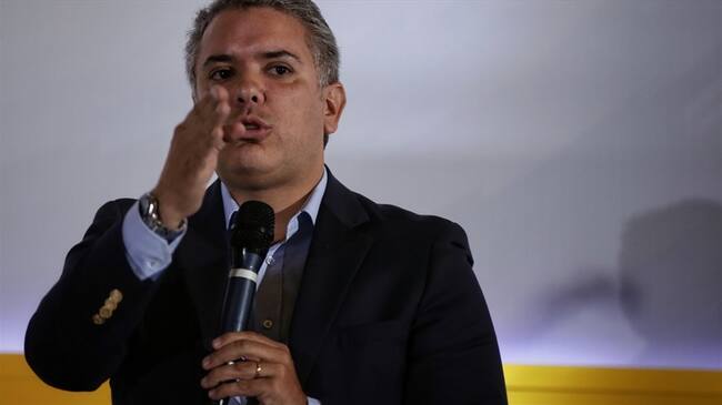 Presidente Iván Duque . Foto: Colprensa