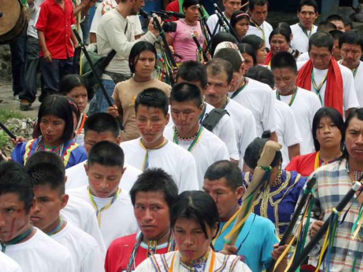 Indígenas antioqueños celebran invitación de las Farc a diálogos de La Habana