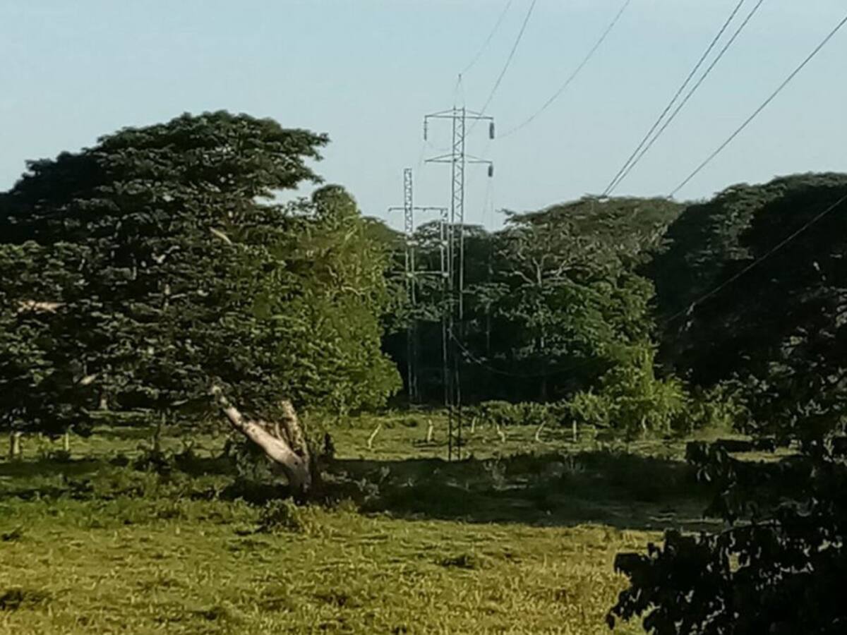 Por hurto de cables volvieron a quedar sin luz varios municipios de Bolívar
