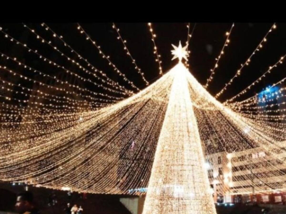 Autoridades piden denunciar a personas que dañen el alumbrado navideño