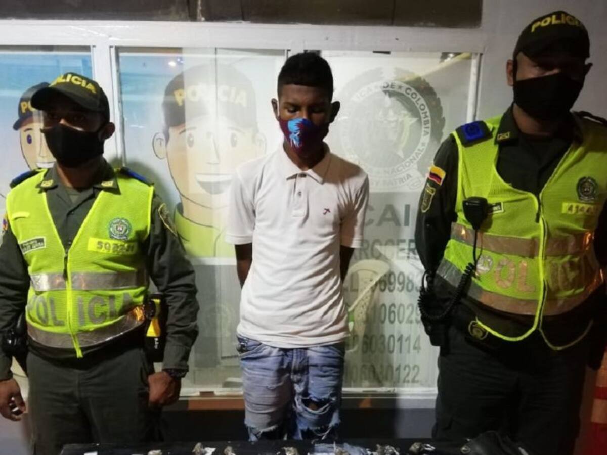 Dos presuntos jíbaros capturados por la Policía en Cartagena