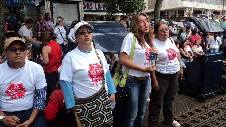 Con asamblea y marcha se inicia el paro de Fecode en Armenia