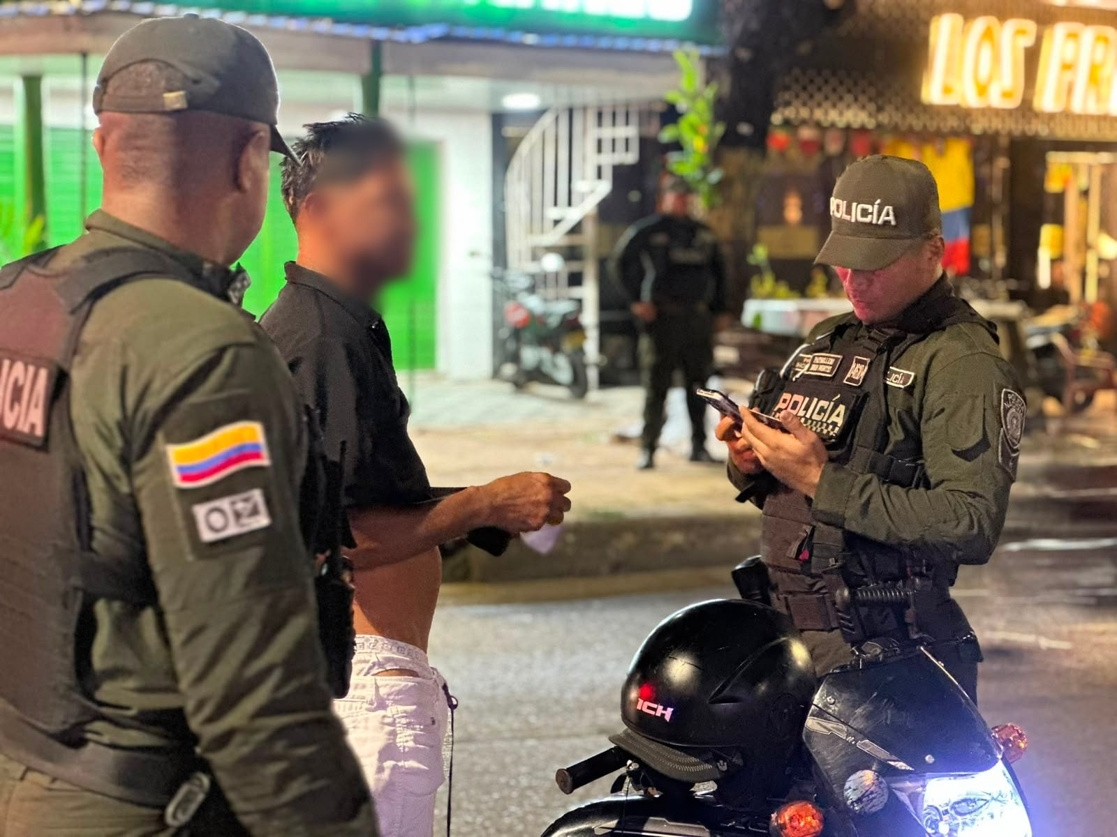 Operativos en Cartagena. // Policía
