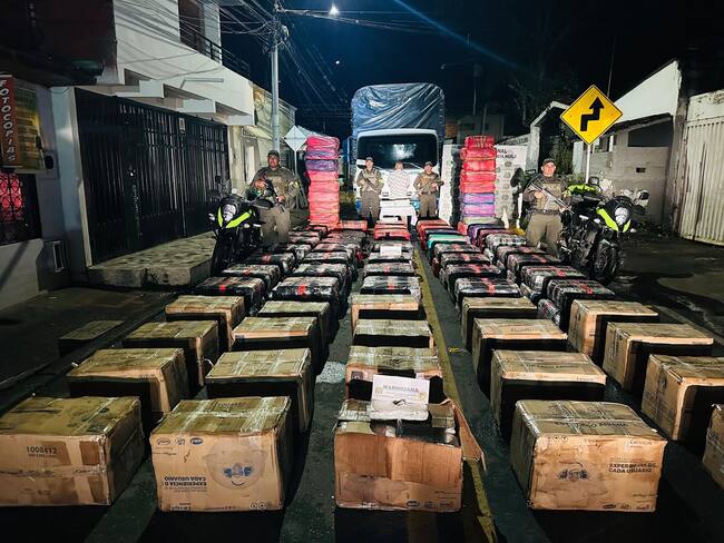 Tenía como destino final la ciudad de Santa Marta. Foto Policía Huila.