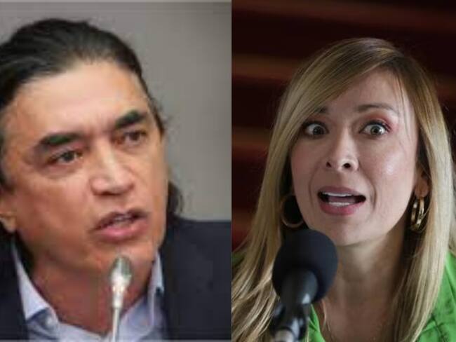 Gustavo Bolívar y Katherine Miranda