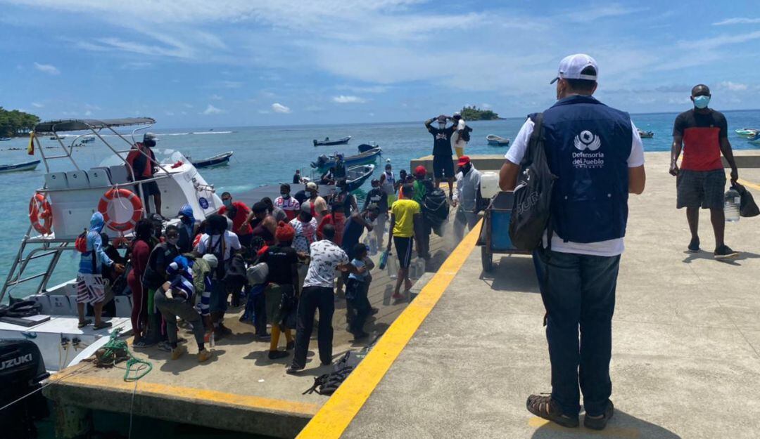 Defensoría busca ayudar a 15.000 migrantes que están en Necoclí, Antioquia