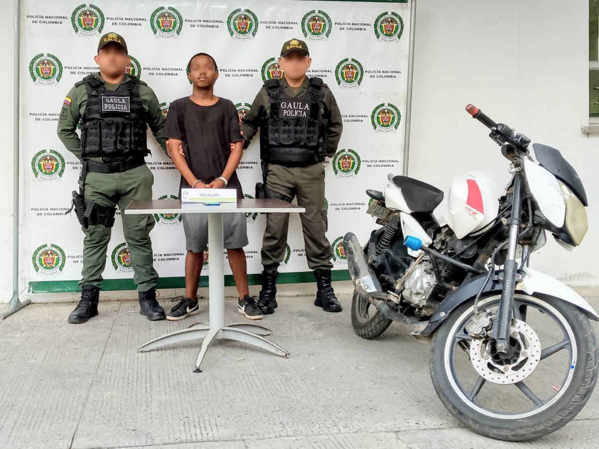 Detenido presunto extorsionista tras cobrar dinero a víctima en Cartagena