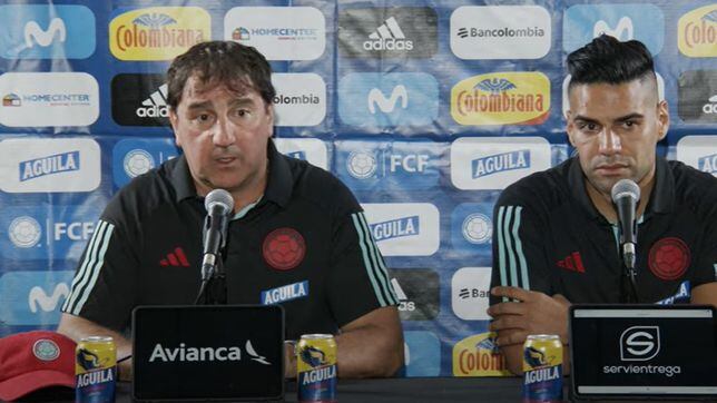 Néstor Lorenzo y Falcao García / Captura YouTube.