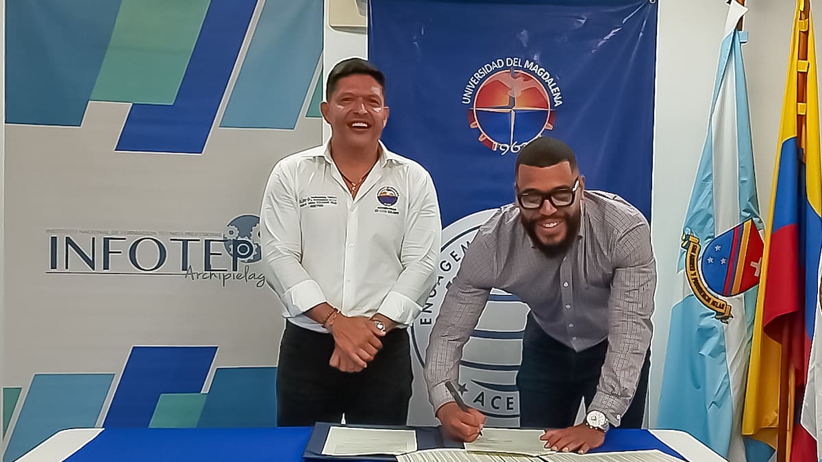 Unimagdalena e Infotep San Andrés firmaron convenio por el beneficio del territorio