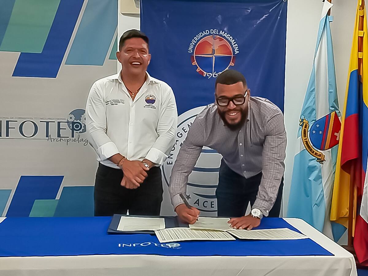 Unimagdalena e Infotep San Andrés firmaron convenio por el beneficio del territorio