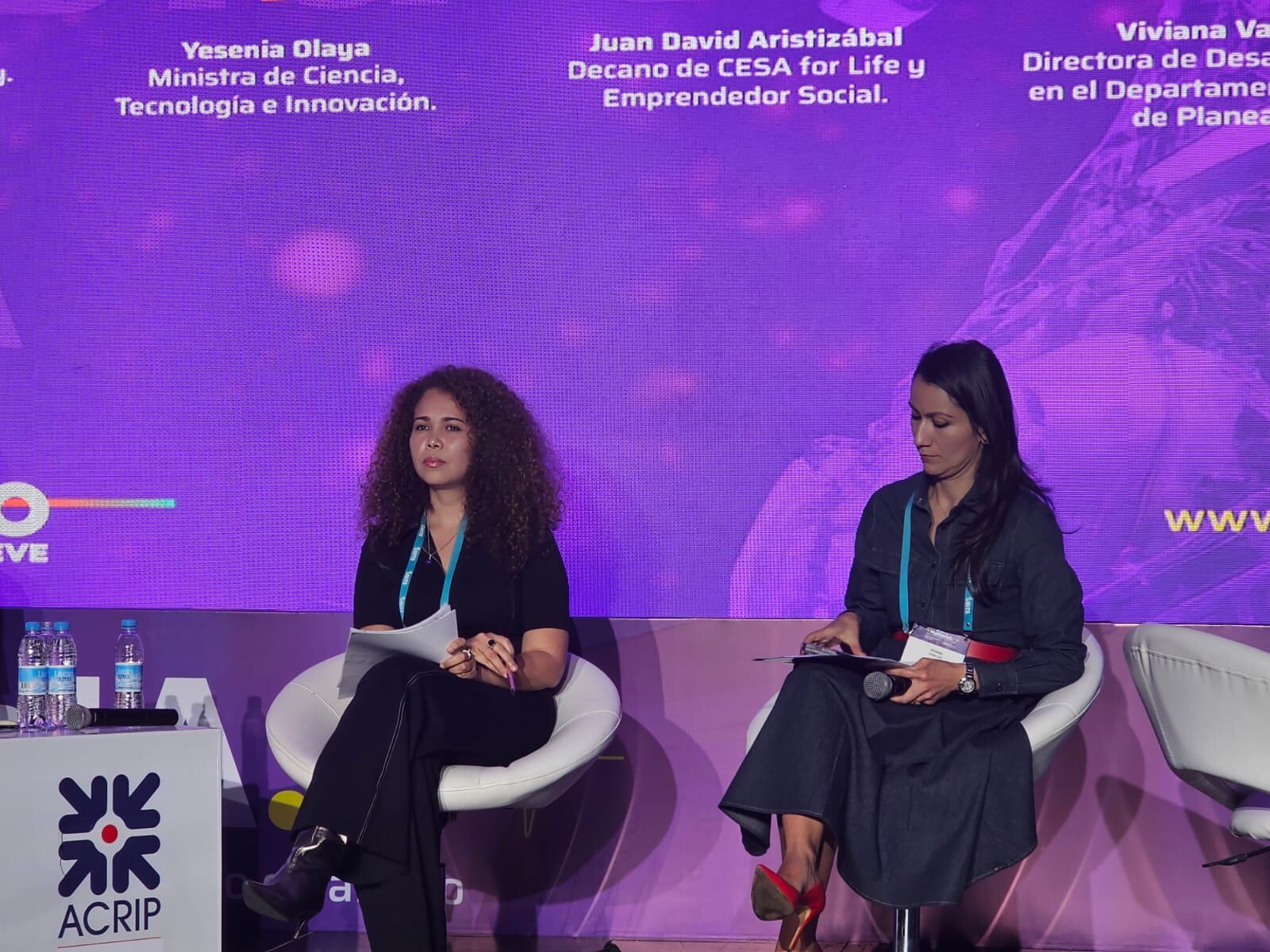 La ministra de Ciencia, Tecnología e Innovación, Yesesia Olaya - Caracol Radio