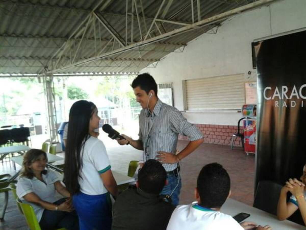 Caracol Radio visitó el Colegio de la Policía Nuestra Señora de Fátima de Armenia