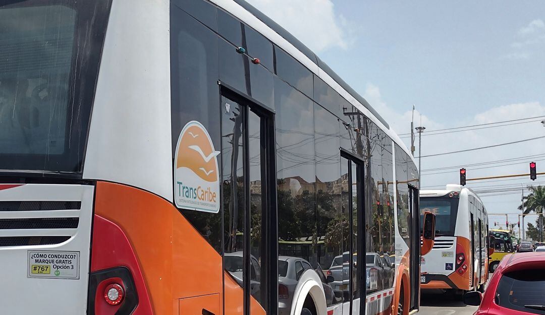 Este domingo, desvíos en rutas A101, A102 y X101 de Transcaribe 