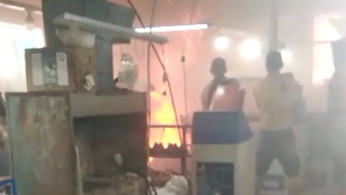 Karen Flórez, hija de José Flórez. Él, fue víctima de este incendio