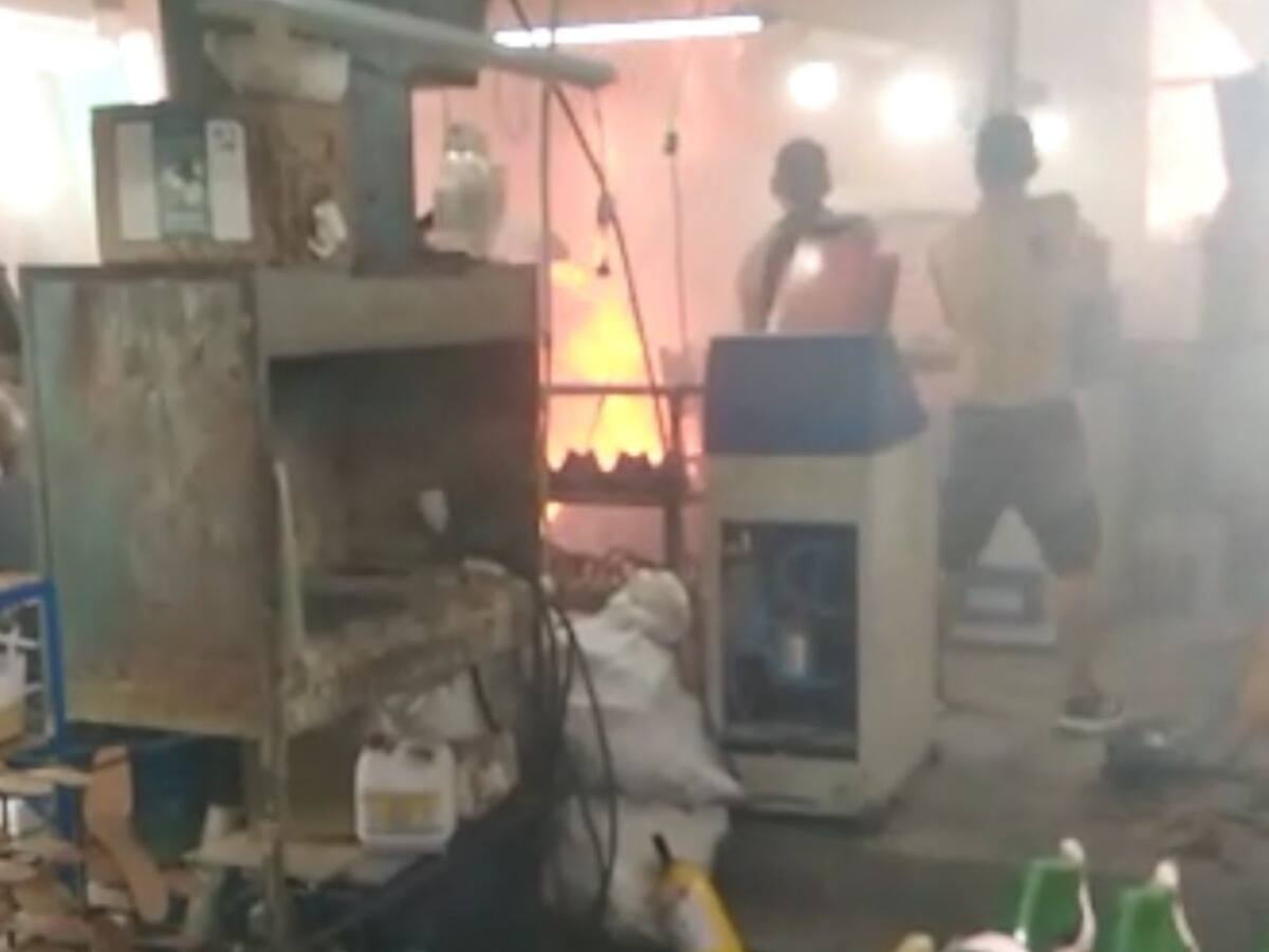 Parte médico de los heridos del incendio en la fábrica de zapatos