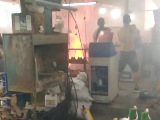 Karen Flórez, hija de José Flórez. Él, fue víctima de este incendio