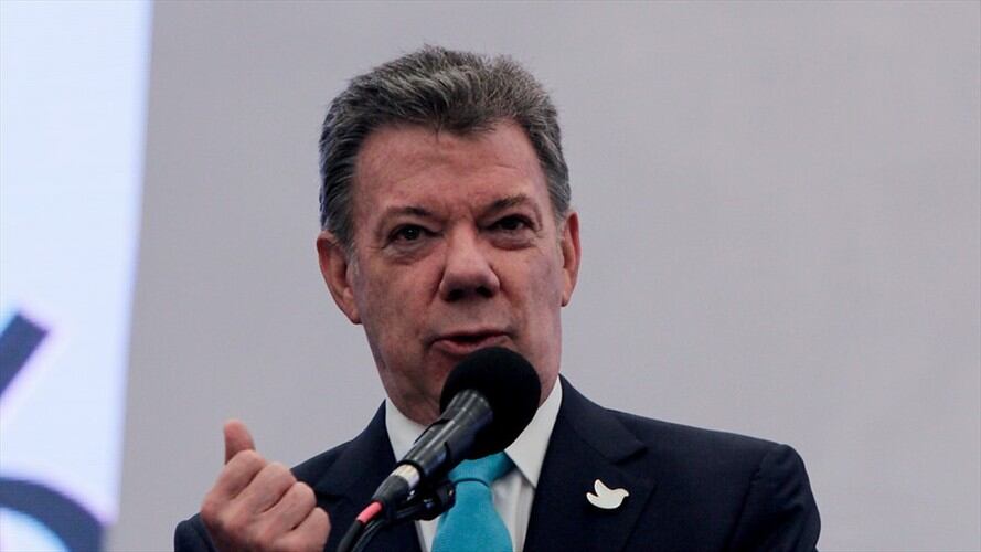 Juan Manuel Santos, presidente de la República. Foto: Colprensa