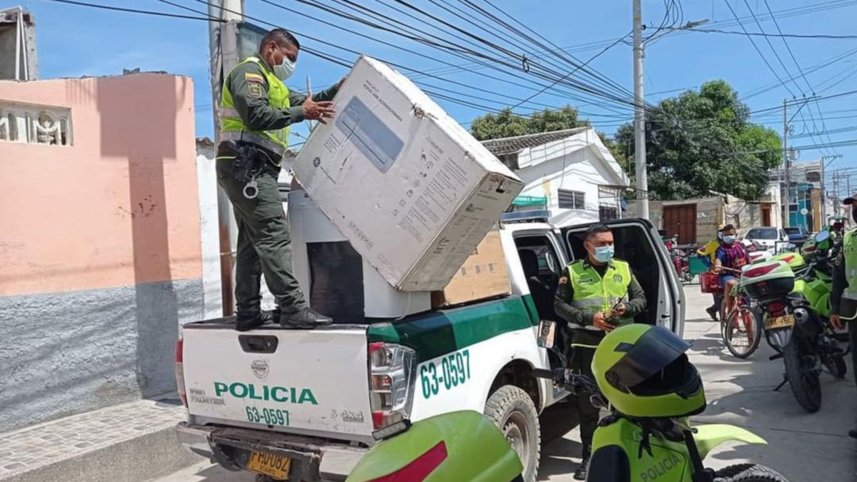 Recuperan casa a casa 134 artículos que habían sido saqueados en Ciénaga