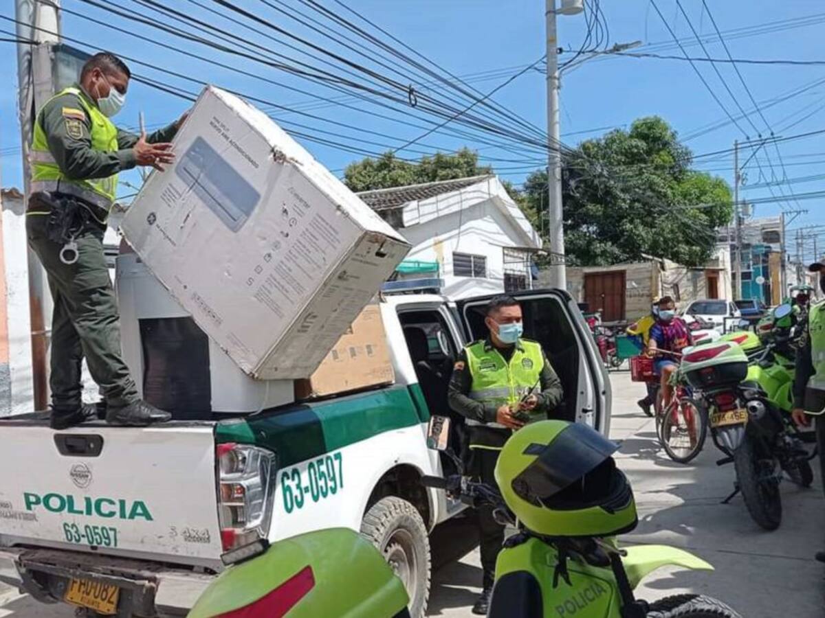 Recuperan casa a casa 134 artículos que habían sido saqueados en Ciénaga