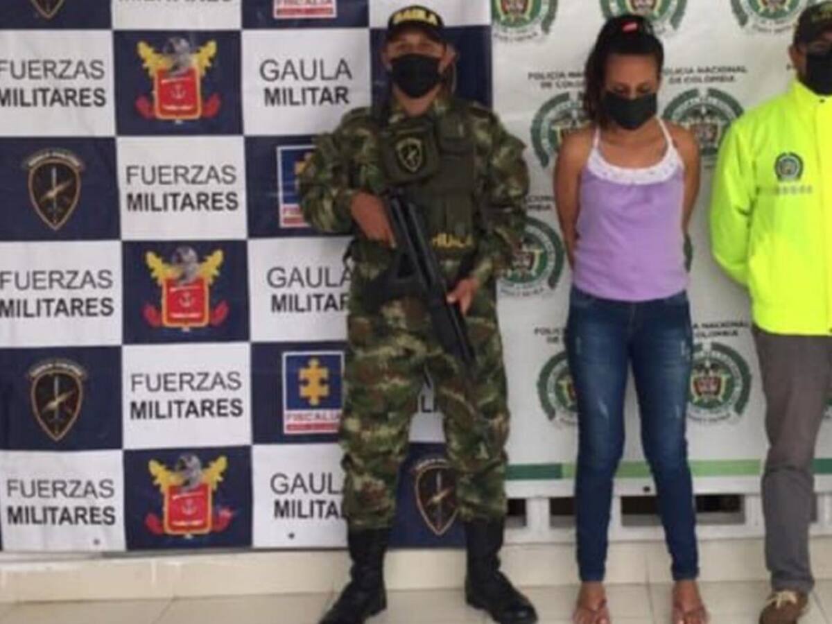 Capturada mujer en Pitalito por el delito de extorsión