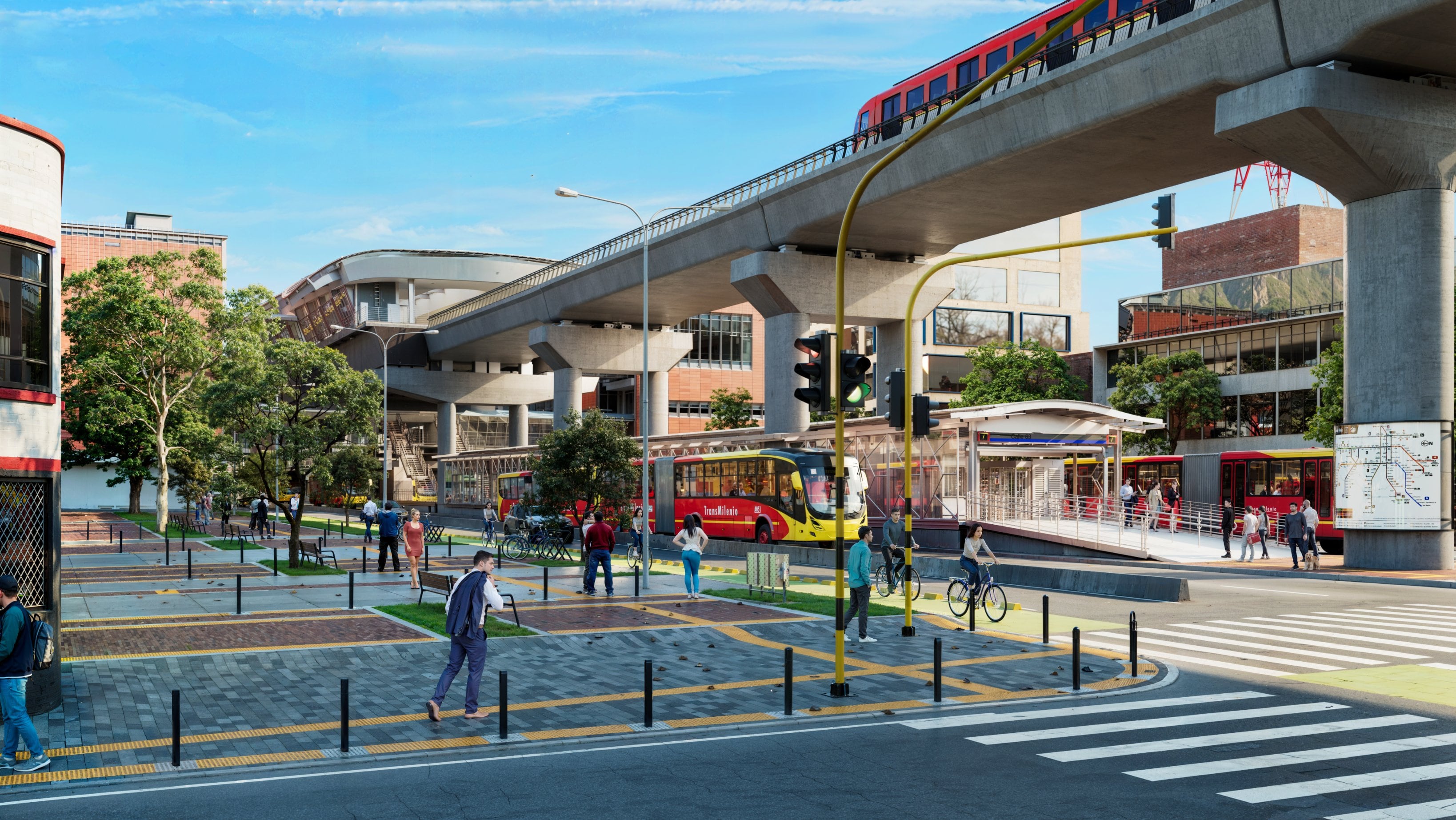 Metro de Bogotá llegó al 60% de alcance.