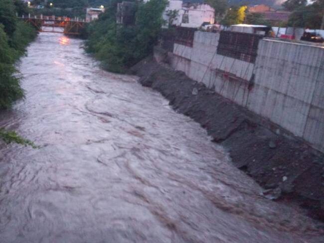 Alerta por creciente del río Guali en Honda, Tolima