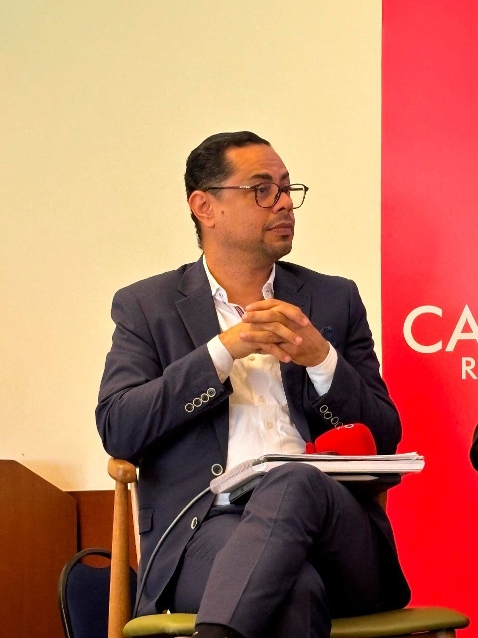 James Enrique Fernández, rector del Conservatorio del Tolima, participó en el Encuentro por la Educación Superior organizado por Prisa Media