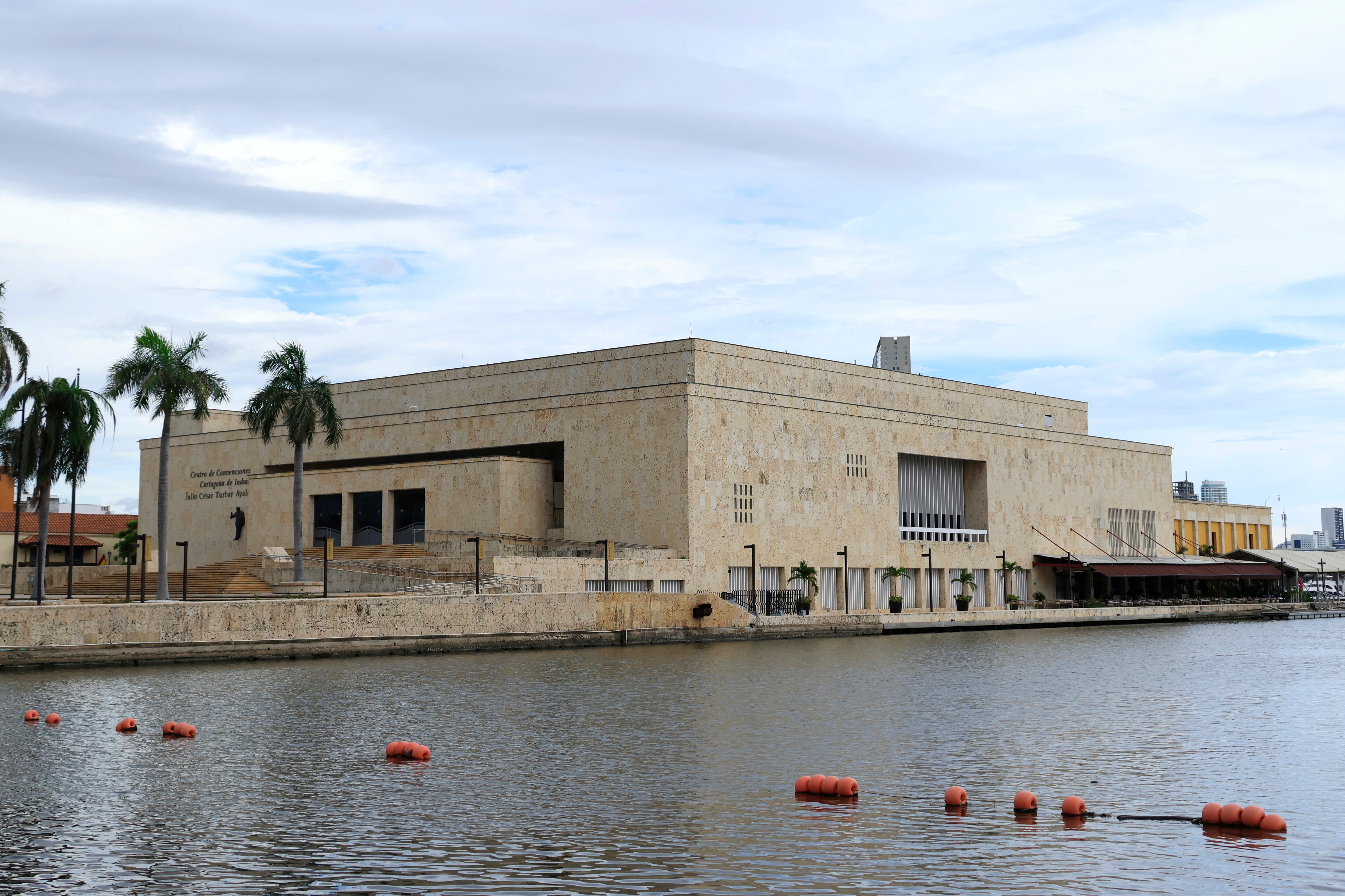 AME7367. CARTAGENA DE INDIAS (COLOMBIA), 27/06/2024.- Fotografía del Centro de Convenciones Cartagena de Indias, este jueves en Cartagena (Colombia).