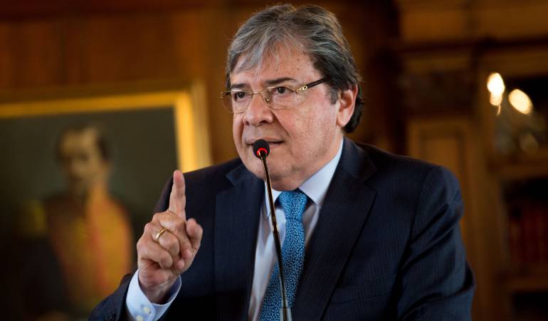 Canciller Carlos Holmes Trujillo 