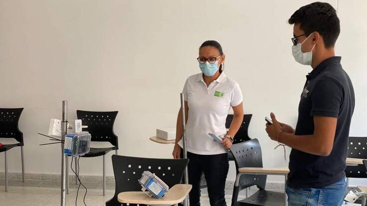 UIS mide niveles de CO2 en salones de clase