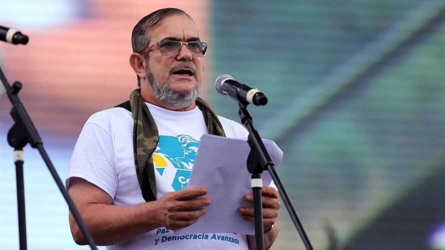 Timochenko ya está en Bogotá . Foto: Farc