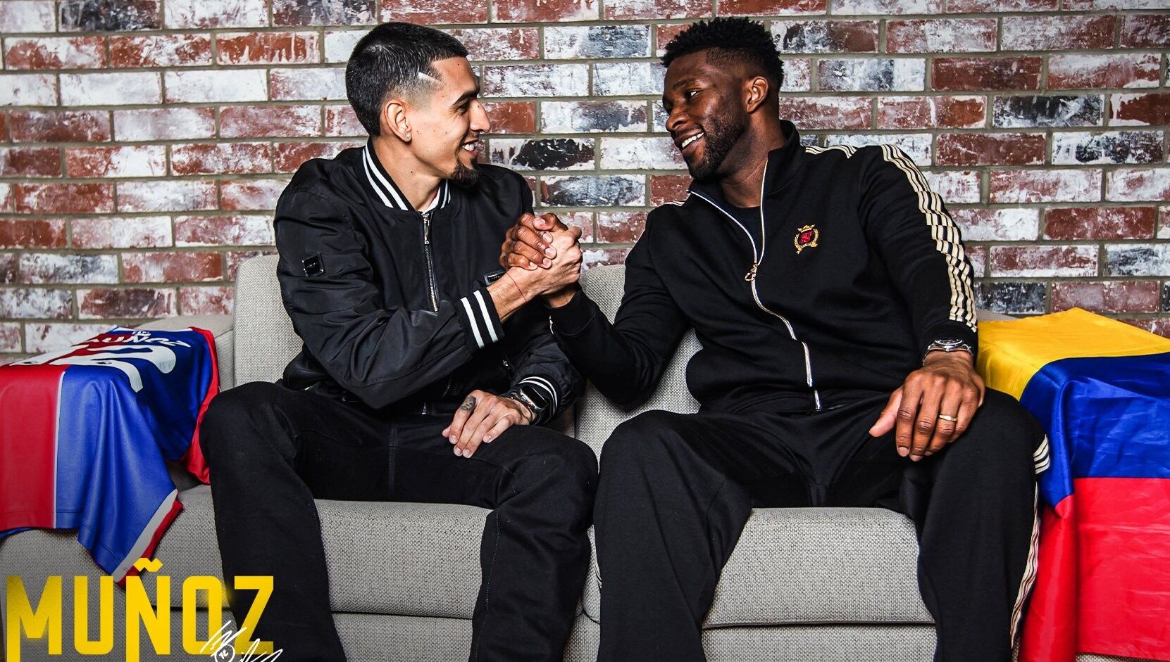 Daniel Muñoz y Jefferson Lerma / Crystal Palace