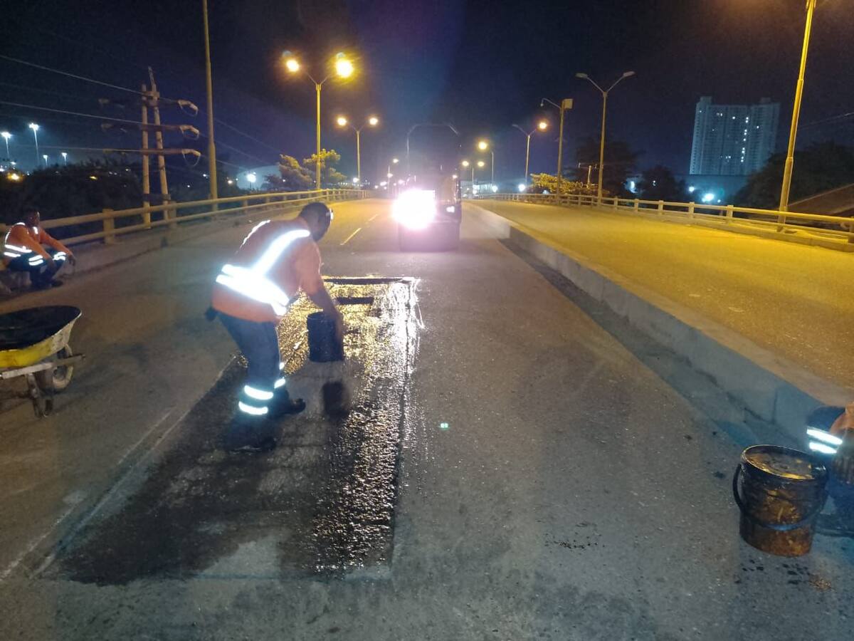 Iniciaron trabajos de recuperación en corredor de carga de Cartagena